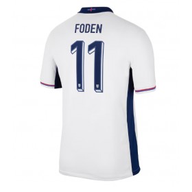 England Phil Foden #11 Hemmakläder EM 2024 Kortärmad